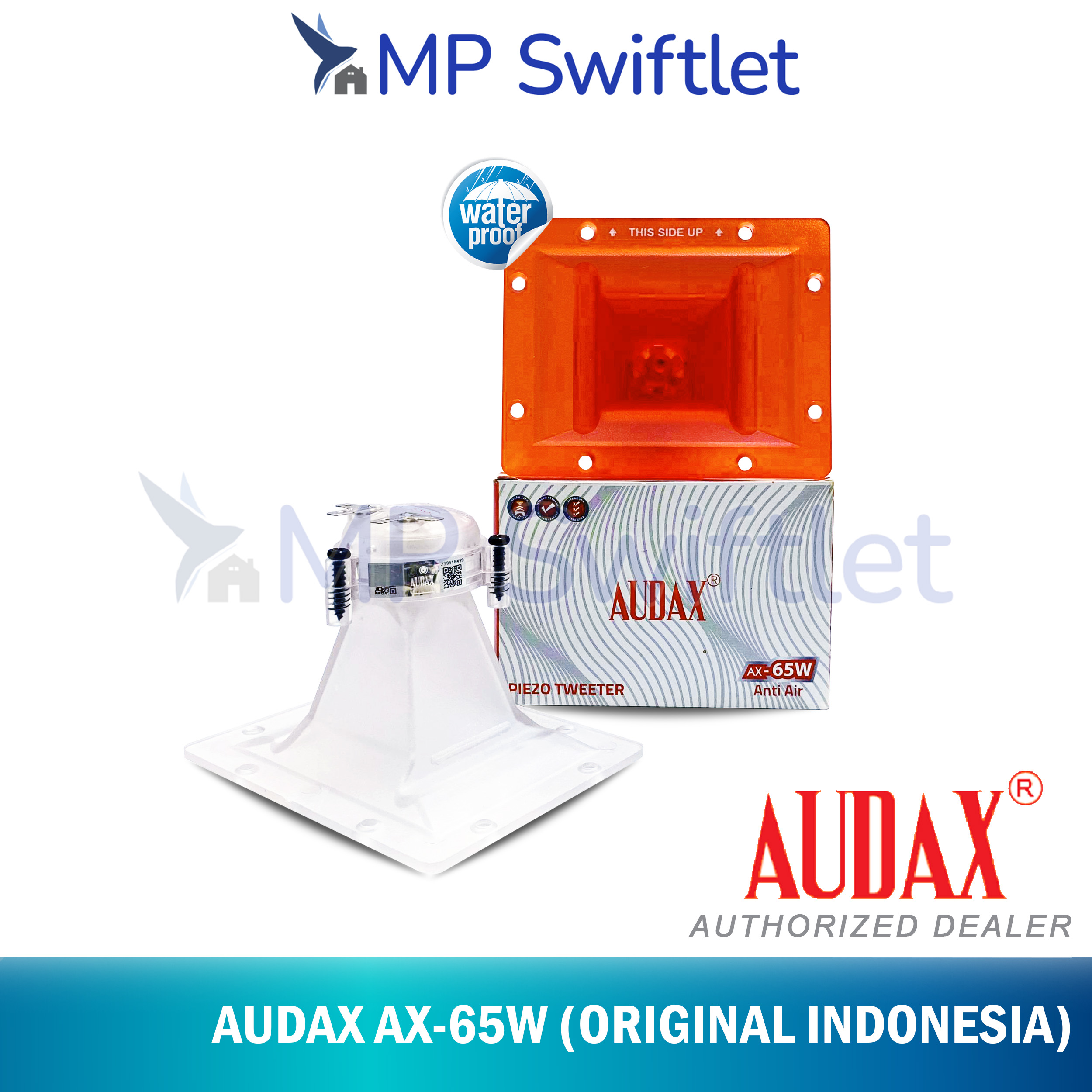 Audax AX65W Original Indonesia Piezo Tweeter - MPSwiftlet